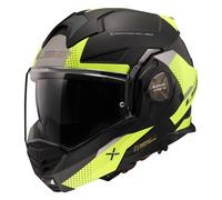 LS2 FF901 Advant X Oblivion, modular helmet S Matt Black/Grey/Neon-Yellow
