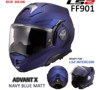 LS2 FF901 ADVANT X Modular Flip Front ECE22.06 DVS Motorbike Motorcycle Helmet