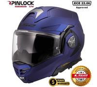 LS2 FF901 ADVANT X MODULAR FLIP FRONT FULL FACE MOTORCYCLE BIKE DVS CRASH HELMET