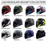 LS2 FF901 ADVANT X MODULAR FLIP FRONT FULL FACE MOTORCYCLE BIKE DVS CRASH HELMET