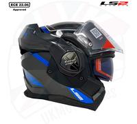 LS2 FF901 ADVANT X Adventure Helmet Spectrum Black Titan/BlueM Black Titan,Blue
