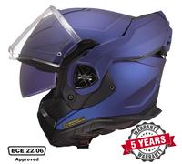 LS2 FF901 ADVANT X MODULAR FLIP FRONT FULL FACE MOTORCYCLE HELMET NAVY BLUE