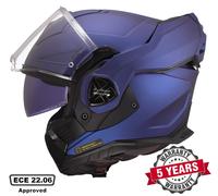 LS2 FF901 ADVANT X MODULAR FLIP FRONT FULL FACE MOTORCYCLE HELMET NAVY BLUE