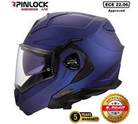 LS2 FF901 ADVANT X MODULAR FLIP UP FULL FACE ECE2206 MOTORCYCLE HELMET NAVY BLUE