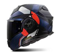 LS2 Advant X Motorbike Motorcycle Helmet Ultra Blue / Red