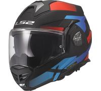 LS2 FF901 ADVANT X NOVA Klapphelm matt schwarz-rot-blau XS