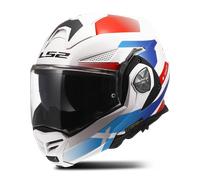 LS2 FF901 Advant X Nova Modular Helmet White/Blue/RedXL White,Blue,Red