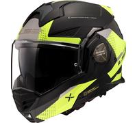 LS2 FF901 Advant X Oblivion, modular helmet XL Matt Black/Grey/Neon-Yellow