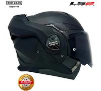 LS2 FF901 Advant X Solid Helmet, black, size XL for Men