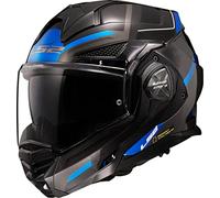 LS2 FF901 ADVANT X Adventure Helmet Spectrum Black Titan/BlueL Black Titan,Blue L