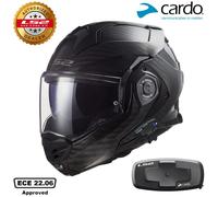§LS2 FF901 Advant X Modular Helmet Solid Carbon§