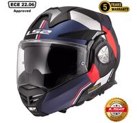 LS2 FF901 ECE22.06 ADVANT X MODULAR FLIP FRONT FULL FACE MOTORCYCLE HELMET