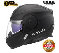 LS2 FF902 Scope II Modular Helmet BlackXXL Black
