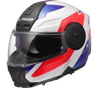 LS2 FF902 Scope II Duria Helmet, white/blue/red, size XS (53/54)