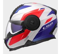 LS2 FF902 Scope II Modular Helmet White/Blue/RedS White,Blue,Red