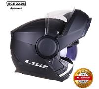 LS2 FF902 Scope II Modular Helmet BlackM Black