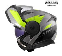 Ls2 Ff902 Scope Ii Duria Modular Helmet Grey 3XL