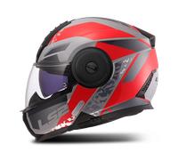 §LS2 FF902 Scope II Modular Helmet Grey-Red§