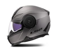 LS2 FF902 Scope II Modular Helmet Matt GreyM Matt Grey