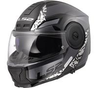 Ls2 Ff902 Scope Ii Oxyd Modular Helmet Silver S