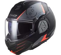 LS2 FF906 Advant Codex Helmet, black-grey-silver, size L for Men