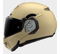 LS2 FF906 Advant Solid Matte Sand Flip Back Modular Motorcycle Helmet