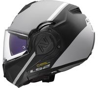 LS2 FF906 Advant Swipe Helmet, black matt/grey, size XS (53/54)