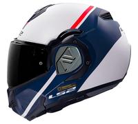 LS2 FF906 ADVANT SWIPE Klapphelm weiss-blau XXL