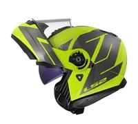 LS2 FF908 Strobe II Modular Helmet Yellow/GreyXXL Yellow,Grey
