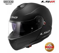 LS2 FF908 Strobe II Modular Helmet Matt BlackS Matt Black