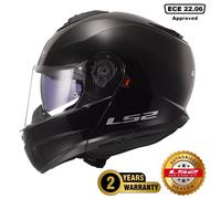 LS2 FF908 Strobe II Solid Helmet, black, size L
