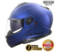 LS2 FF908 STROBE II FLIP-UP FULL FACE MOTORCYCLE MODULAR CRASH HELMET CODE MONZA