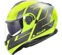 LS2 FF908 Strobe II Flip-Up Full Face Motorcycle Modular Crash Helmet ECE 22.06