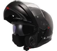 LS2 FF908 Strobe II Solid Helmet, black, size M for Men