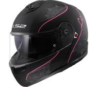Ls2 Ff908 Strobe Ii Lux Modular Helmet Black 2XL