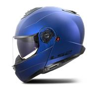 LS2 FF908 Strobe II Solid Helmet, blue, size L for Men