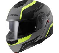 LS2 FF908 Strobe II Modular Helmet Monza Matt Black/Hi-Vis Yellow3XL Matt Black,Hi-Vis Yellow
