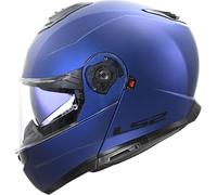 LS2 FF908 Strobe II Solid Helmet, blue, size L for Men