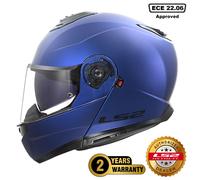 Ls2 Ff908 Strobe Ii Modular Helmet Blue XL