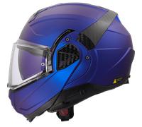 LS2 FF910 Advant 2 Flip Up Moto Motorcycle Motorbike Helmet Solid Matt Navy Blue