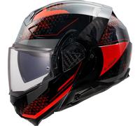 LS2 FF910 Advant II Astral Helmet, black-red, size 3XL for Men