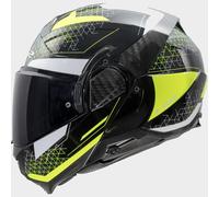 LS2 FF910 Advant II Astral Helmet, black-yellow, size 2XL for Men