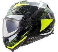 LS2 FF910 Advant II Astral Helmet, black-yellow, size L for Men