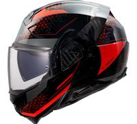 LS2 FF910 Advant II Astral, modular helmet XS Black/Red