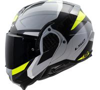 LS2 FF910 Advant II Triple Helmet, grey-yellow, size S for Men