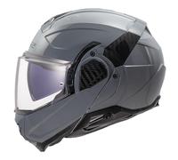 LS2 FF910 Advant II Flip Over Flip Front Motorcycle Helmet Black White Motorbike