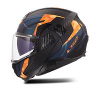 LS2 FF910 Advant II Glide Modular Helmet Black/OrangeXS Black,Orange
