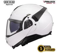 LS2 FF910 ADVANT II MODULAR DUAL VISOR FLIP FRONT MOTORCYCLE BIKE CRASH HELMET