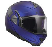 LS2 FF910 Advant 2 Flip Up Moto Motorcycle Motorbike Helmet Solid Matt Navy Blue
