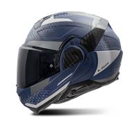 LS2 FF910 Advant II Modular Helmet Navy Blue/GreyS Navy Blue,Grey